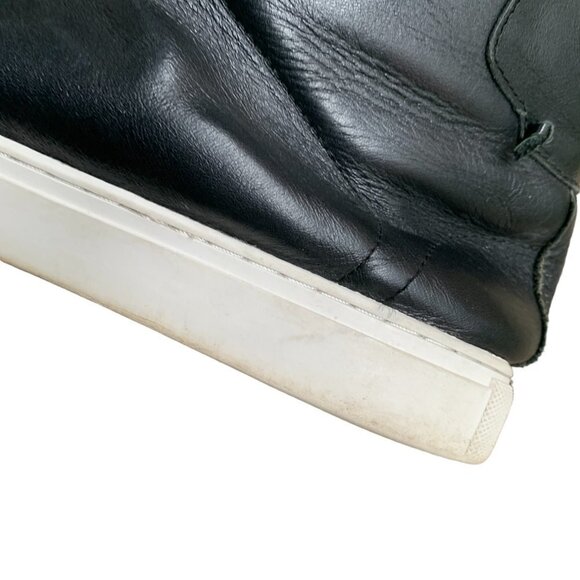Rare Givenchy Codification Leather High Top Shoes Size 12 - Picture 13 of 16